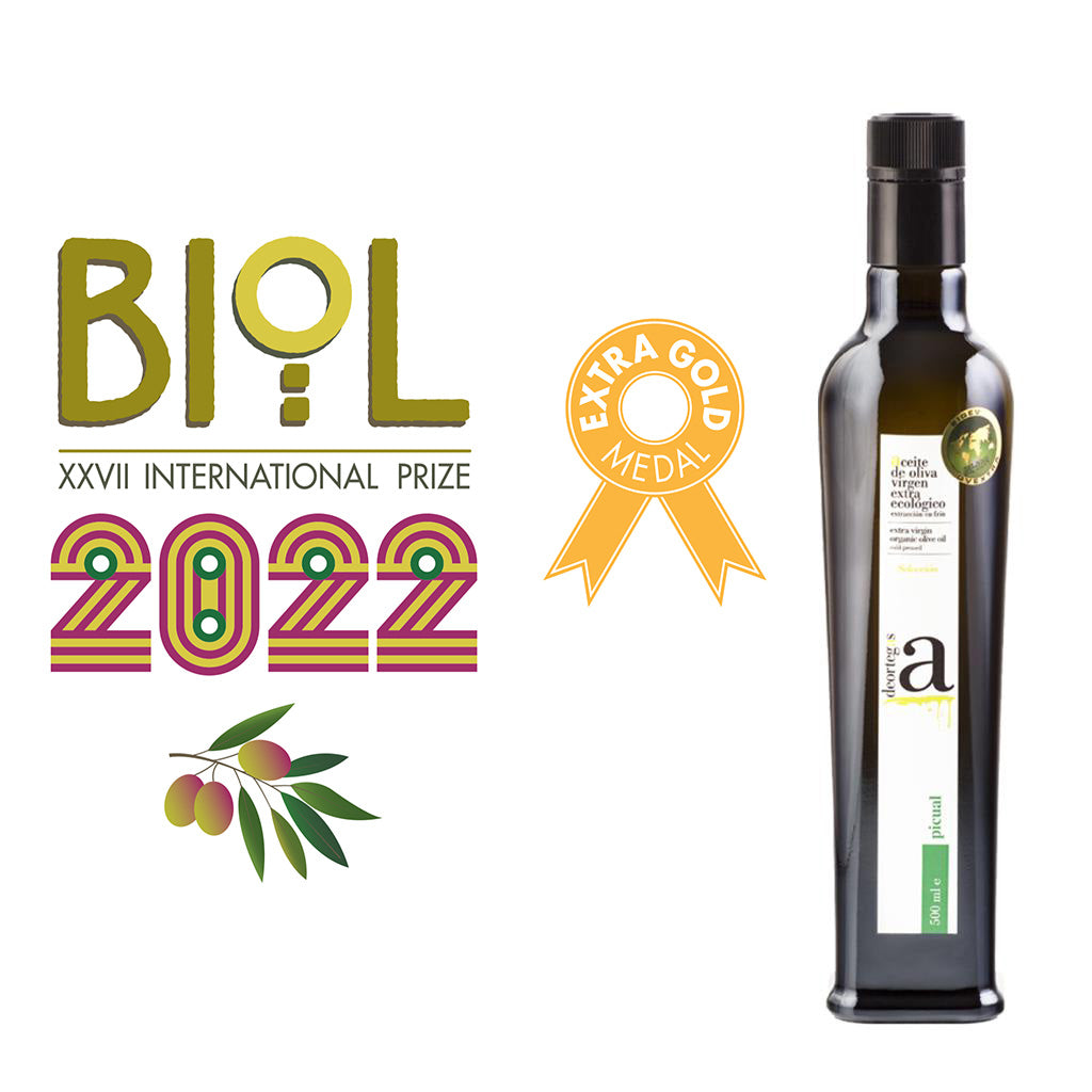 DEORTEGAS PICUAL MEDALLA EXTRA GOLD EN BIOL 2022, ITALIA